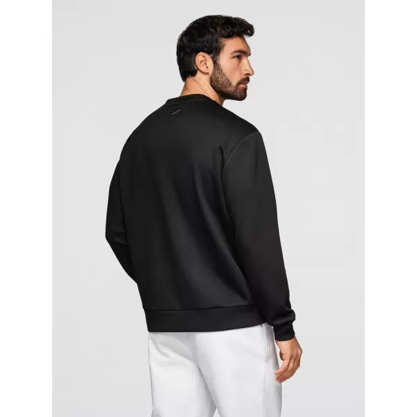  Hanorac pentru bărbați OMBRE OM-SNBC-0199 NEGRU 