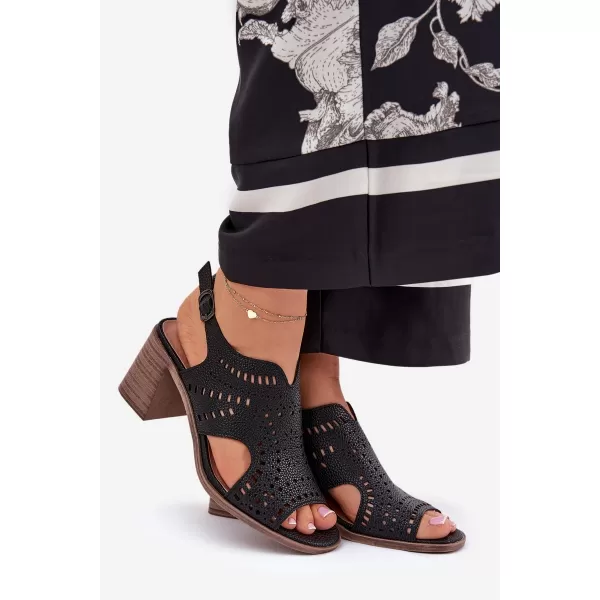  Sandale de dama BOTO TOSINE 36731 NEGRU 