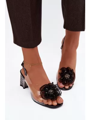 Sandale de dama D&A MR52-238 NEGRU