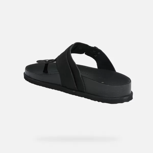  Papuci pentru bărbați GEOX PARNAIBA G014438 NEGRU 