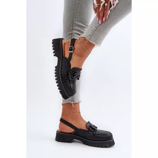  Sandale de dama D&A MR38-656 NEGRU 