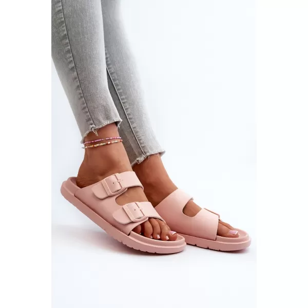  Papuci dama BIG STAR NN274A753 ROZ Pantofi Big Star 