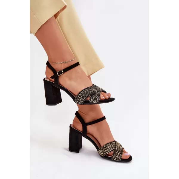  Sandale de dama BOTO ALMERA 38213 NEGRU 