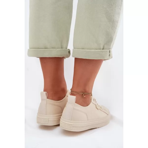  Adidasi de dama BIG STAR TT274818 BEJ Pantofi Big Star 