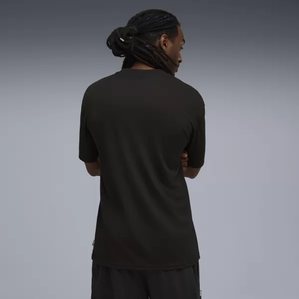 Tricou pentru bărbați PUMA HOOPAVERSE TEE 3 632891-02 PUMA NEGRU 