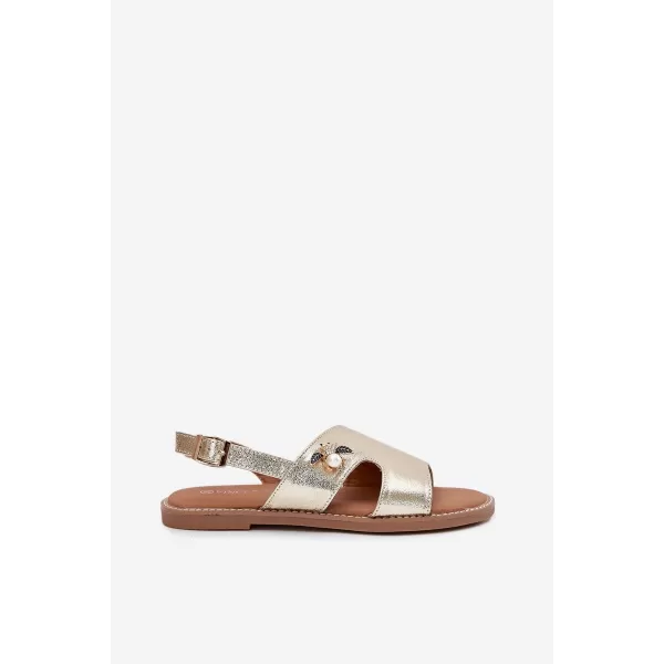  Sandale de dama VINCEZA 17378 AUR 
