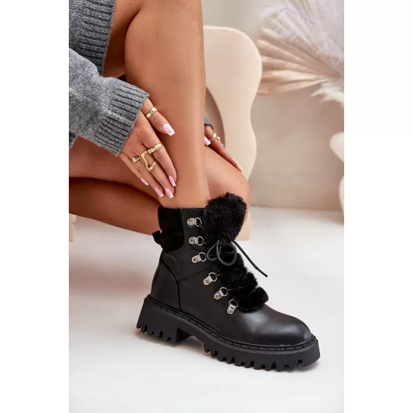  Pantofi de dama BOTO WILLATTA 34771 NEGRU 
