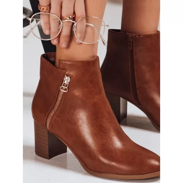  Pantofi de dama DSTREET ZY1317 CARAMEL 