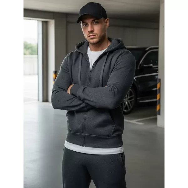  Hanorac pentru bărbați DSTREET BX2196 GRI ÎNCHIS 