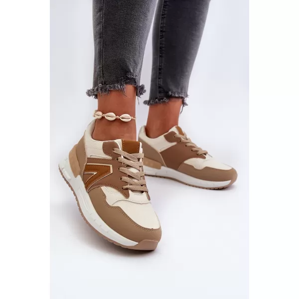 Adidași de damă BOTO VINELLI 31355 KAKI 