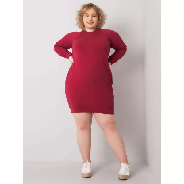  Rochie BASIC FEEL GOOD RV-SK-6296.99 BURGUNDIA 