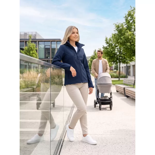  Jachetă softshell pentru femei ALTISPORT NoPrint NP/ALW945 ALBASTRU MARIN 