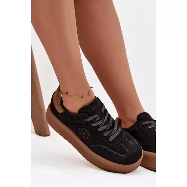  Adidasi de dama BIG STAR SS274761 NEGRI Pantofi Big Star 