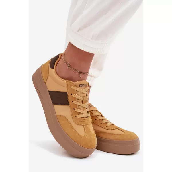  Adidasi dama BIG STAR TT274166 GALBEN Big Star Pantofi 