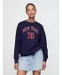 Hanorac de dama GAP NEW YORK SWEATSHIRT 778455-00 UNIFORMA MARINEI