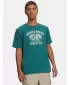 Tricou pentru bărbați UNDER ARMOUR M 60/40S ARMOR GLOBE SS 6009261-338 VERDE