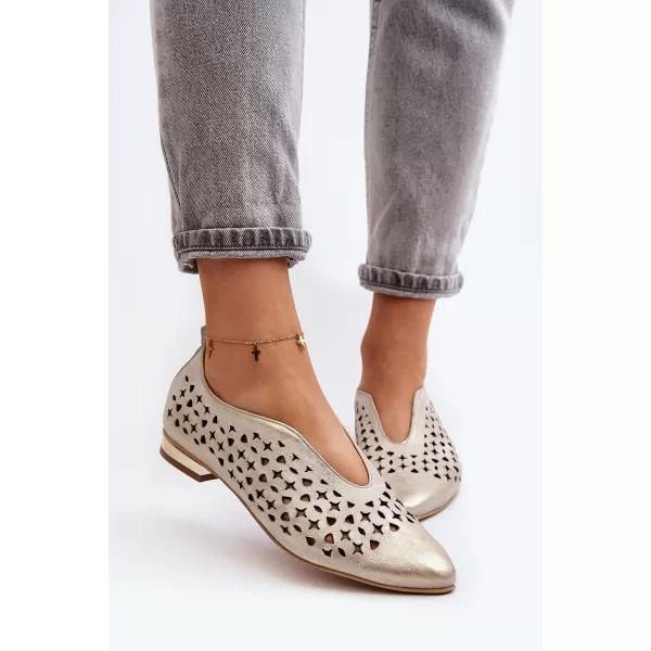  Balerini de dama ZAZOO 2883 AUR 