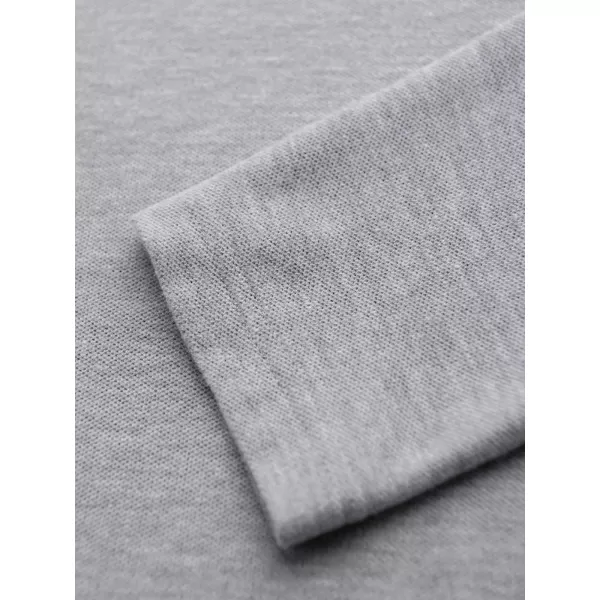  Tricou pentru bărbați OMBRE OM-POBL-0162 MELANGE GRI 
