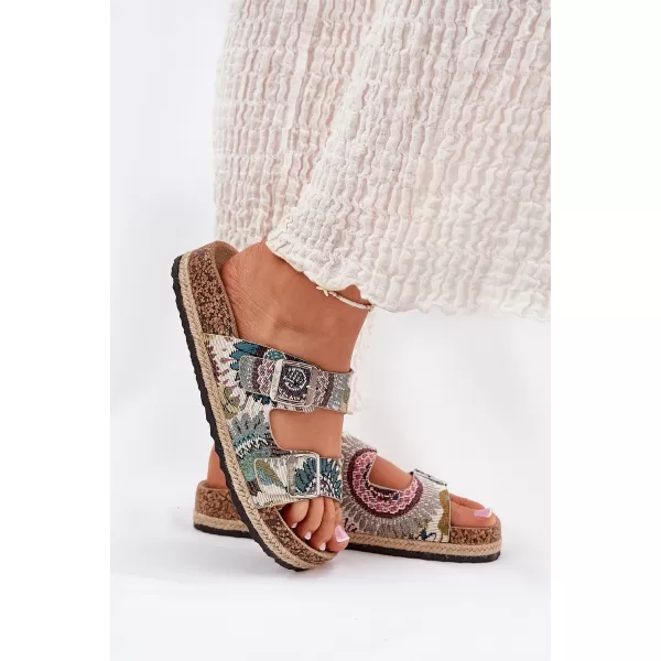  Papuci de damă LEE COOPER LCW-25-35-3483L AMESTECA 
