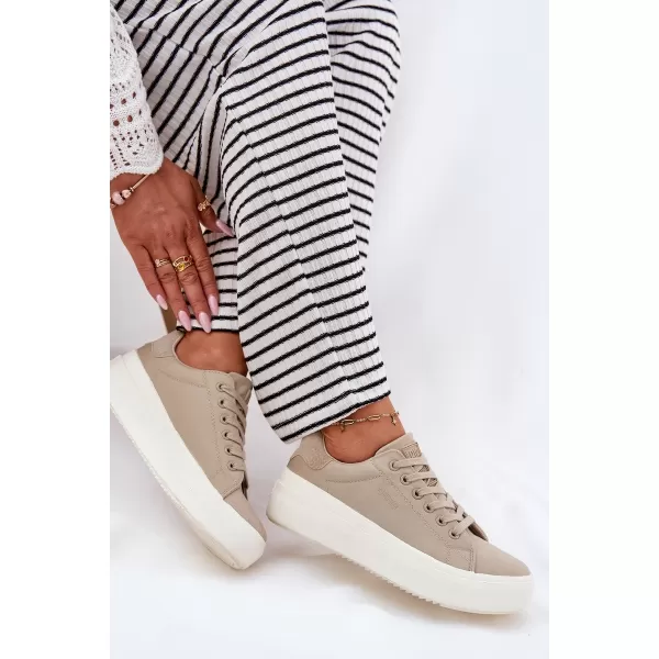  Adidasi de dama BIG STAR RR274465 BEI Pantofi Big Star 