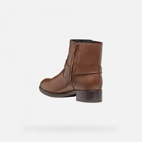  Botine de dama GEOX FELICITY ABX G004337 MARO 