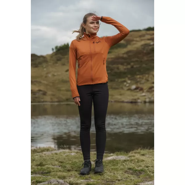  Hanorac pentru femei powerfleece NORDBLANC SEDGE NBWFL8291 MARO 