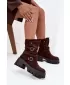 Pantofi de dama cu toc BOTO NERELISA 40379 MARO