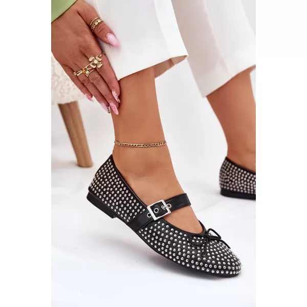  Balerini de dama BOTO ZDIVISA 37884 NEGRU 