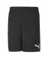 Pantaloni scurți pentru bărbați PUMA TEAMRISE TRAINING SHORTS 657336_03 PUMA NEGRU/PUMA ALB