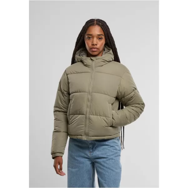  Geaca de dama URBAN CLASSICS TB7587 MĂSLINE PALID 