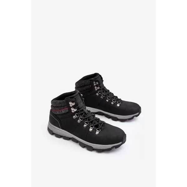  Pantofi bărbați BIG STAR KK174215 NEGRI Pantofi Big Star 