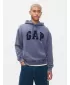 Hanorac pentru bărbați GAP LOGO HOODIE PULLOVER 646027-01 CERUL NOPTII