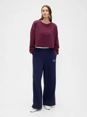 Hanorac de dama GAP LOGO SWEATSHIRT 799277-00 ROȘU TOSCAN