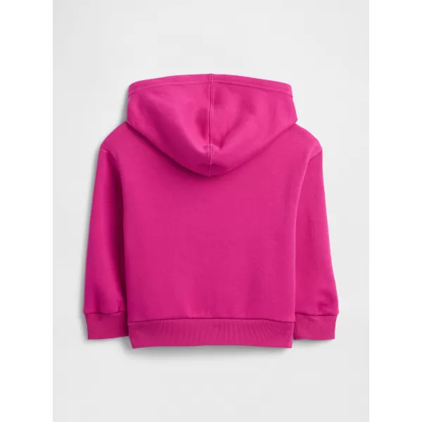  Hanorac pentru copii GAP LOGO PULLOVER HOODIE 793465-01 FUCSIA STRĂLUCITOR 