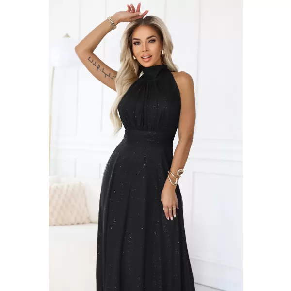  Rochie NUMOCO 636-3 NEGRU 