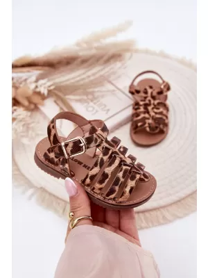 Sandale pentru copii BOTO MARIANA 38044 LEOPARD