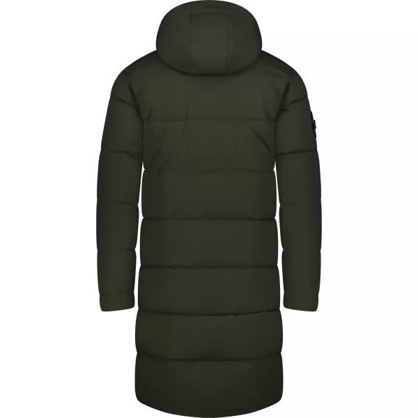  Palton de iarnă pentru bărbați NORDBLANC LOOM NBWJM8255 VERDE ARMATĂ 