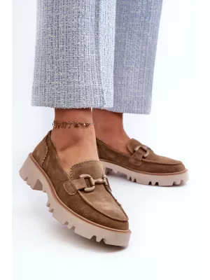 Mocasini de dama D&A TW117 MARO
