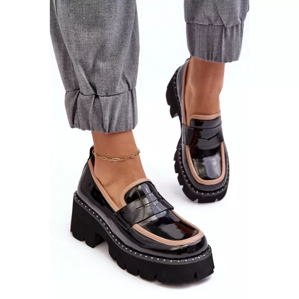  Mocasini de dama D&A MR870-32 NEGRU 