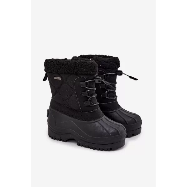  Cizme de zapada pentru copii BIG STAR OO374073 NEGRI Pantofi Big Star 