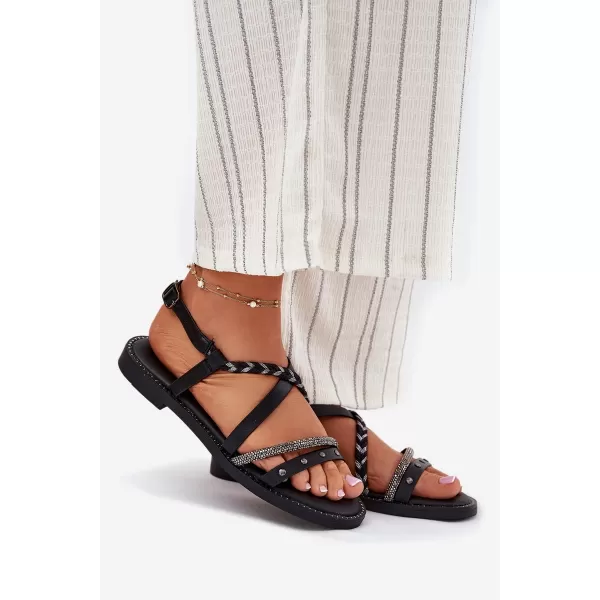 Sandale de dama VINCEZA 17379 NEGRU 