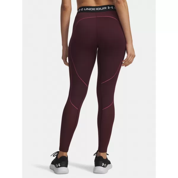  Jambiere de damă UNDER ARMOUR UA COLDGEAR TEXTURED LEGGING 6003997-600 ROŞU 
