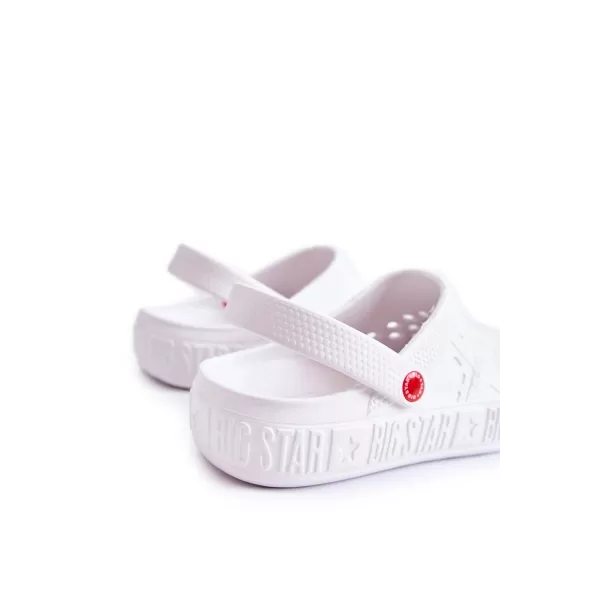  Papuci barbati BIG STAR II175003 WHITE Pantofi Big Star 