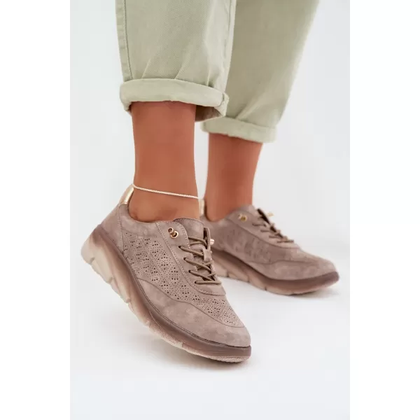  Adidași de damă SERGIO LEONE SP-002 MARO 