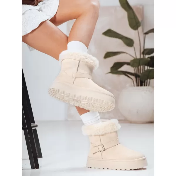  Pantofi de dama DSTREET ZY1252 BEJ 