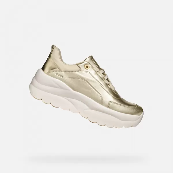  Adidași de damă GEOX XTROS G012866 DE AUR 