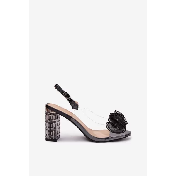 Sandale de dama D&A MR52-237 NEGRU 