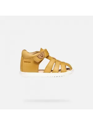 Băieți primii pași GEOX SANDAL MACCHIA B254VA000CLC2003 CHIHLIMBAR