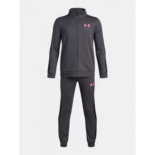  Trusa pentru baieti UNDER ARMOUR UA RIVAL KNIT TRACK SUIT 1363290-025 GRI 