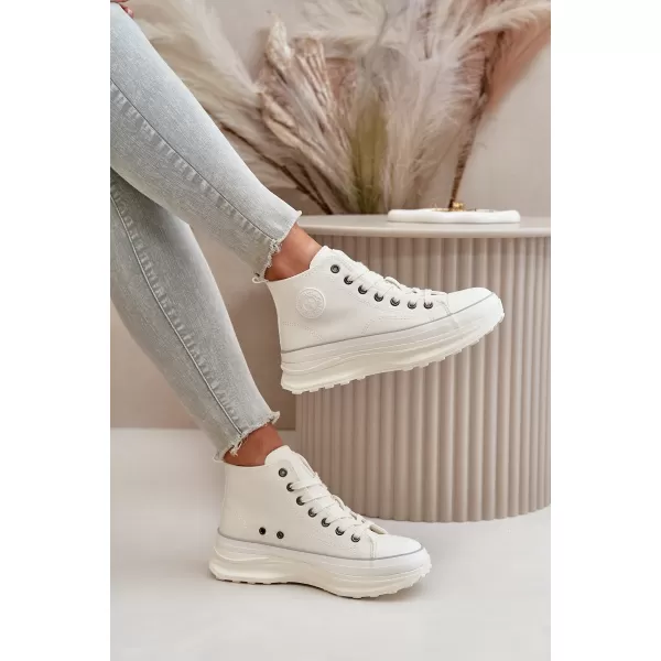  Adidași de damă BIG STAR OO274064 WHITE Pantofi Big Star 